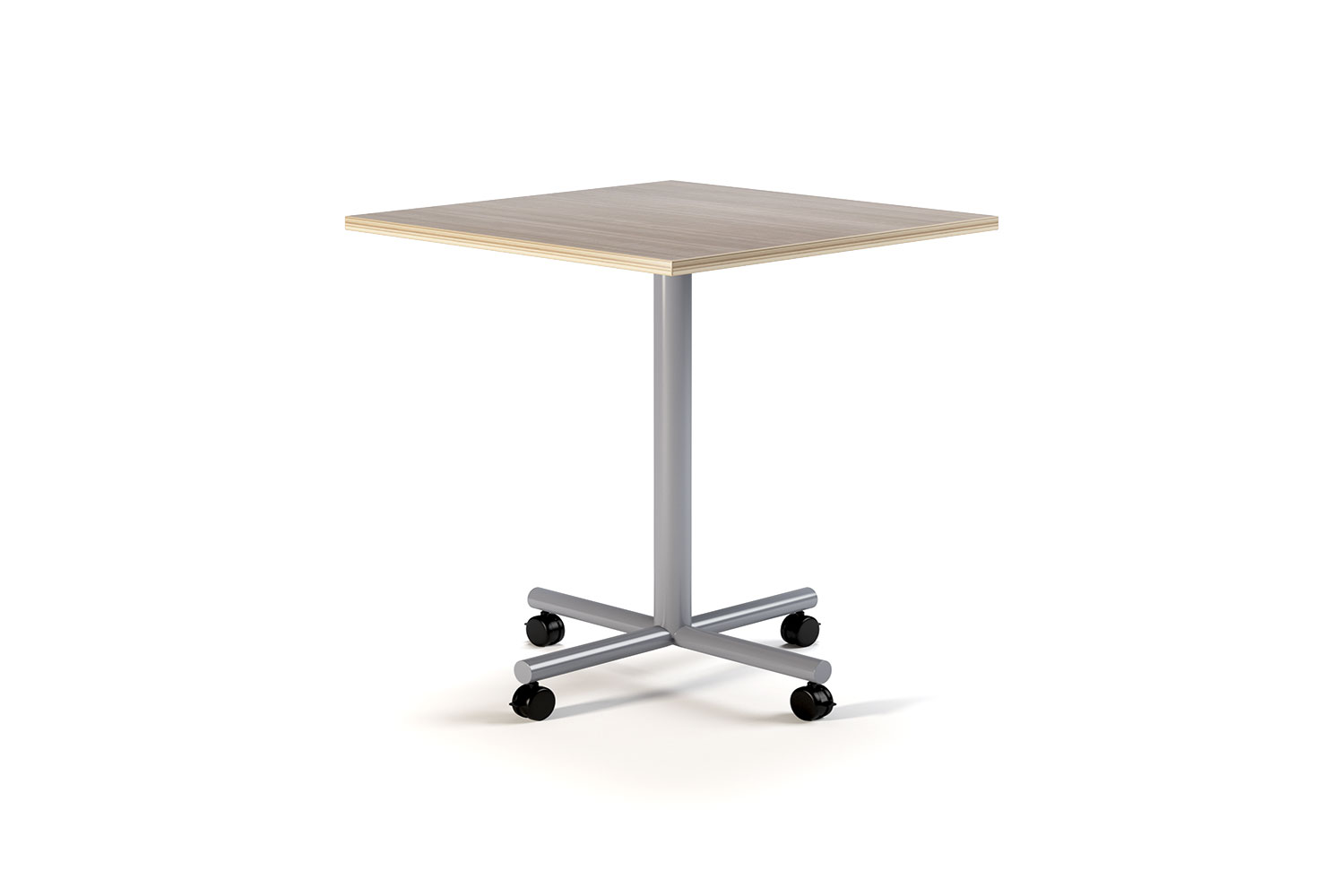 Brandon 36SQ Bar Height Table with Casters