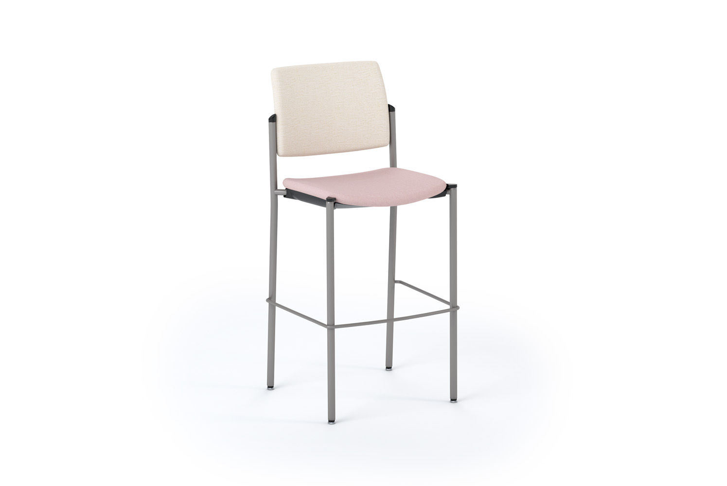 Bruno Stool Upholstered Seat and Back