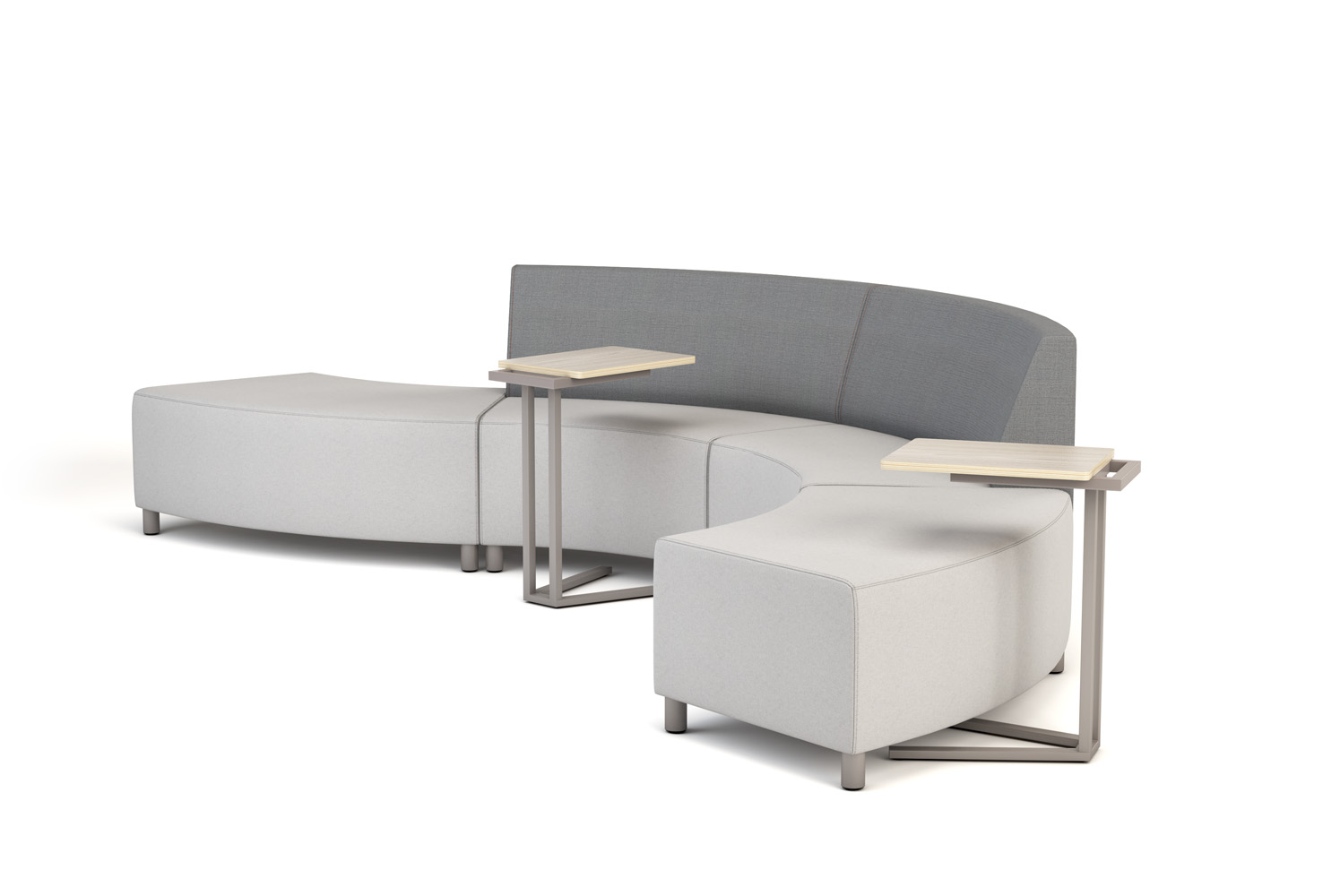Clyde Tables with Ravan Modular seating Environment