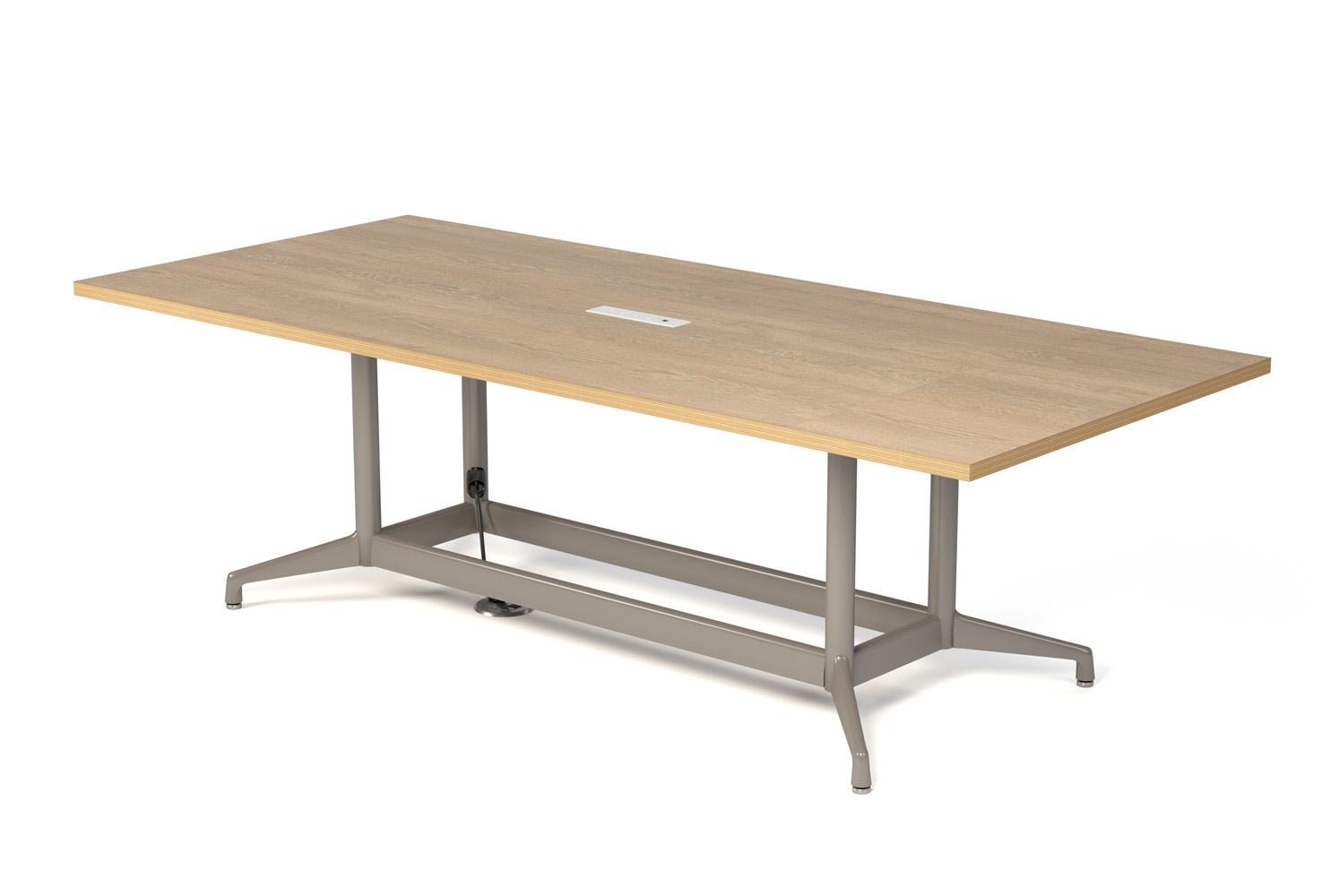 Dakota Y-Base Conference Table with Power Data