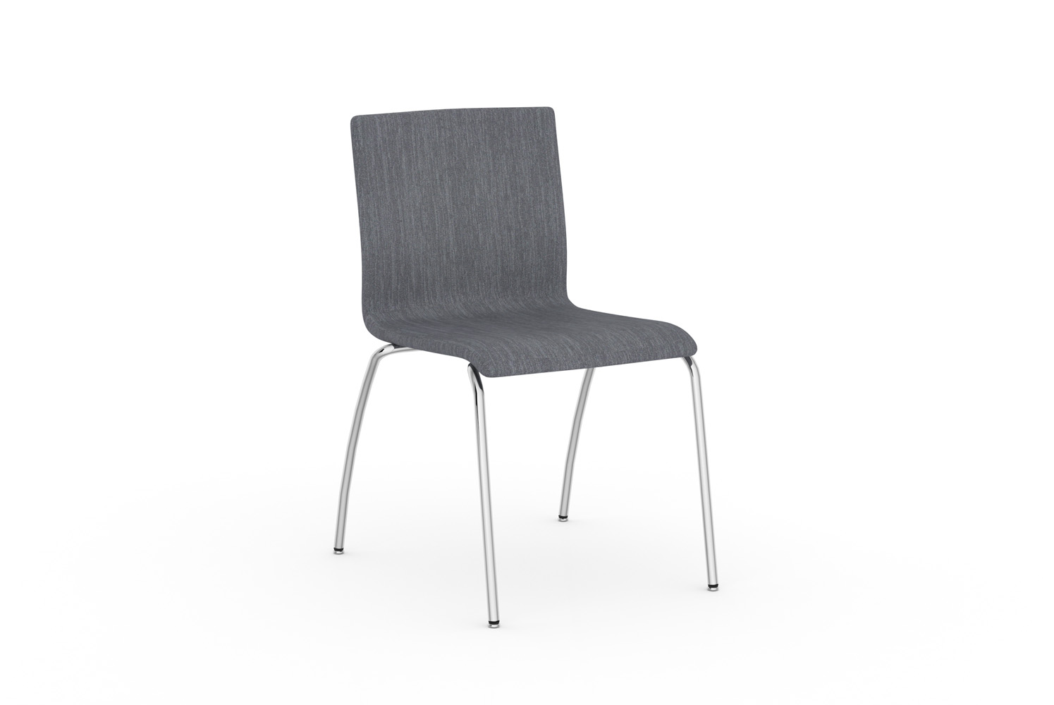 Dekko Uholstered Seat, 4 Leg Chair