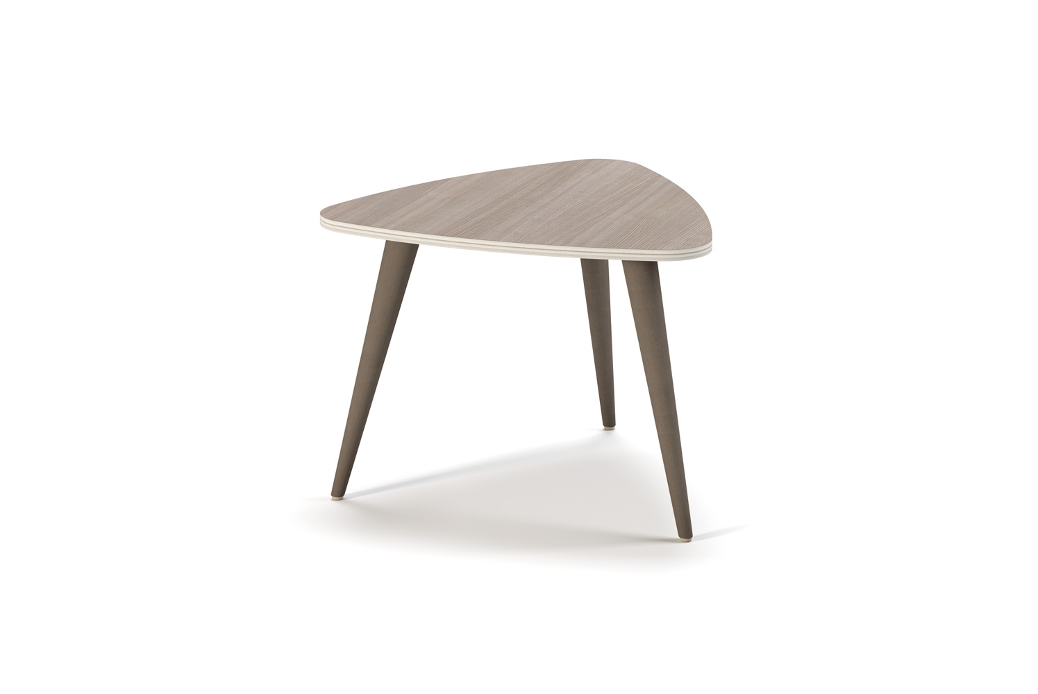 Hermosa Occasional Table Soft Triangle Top