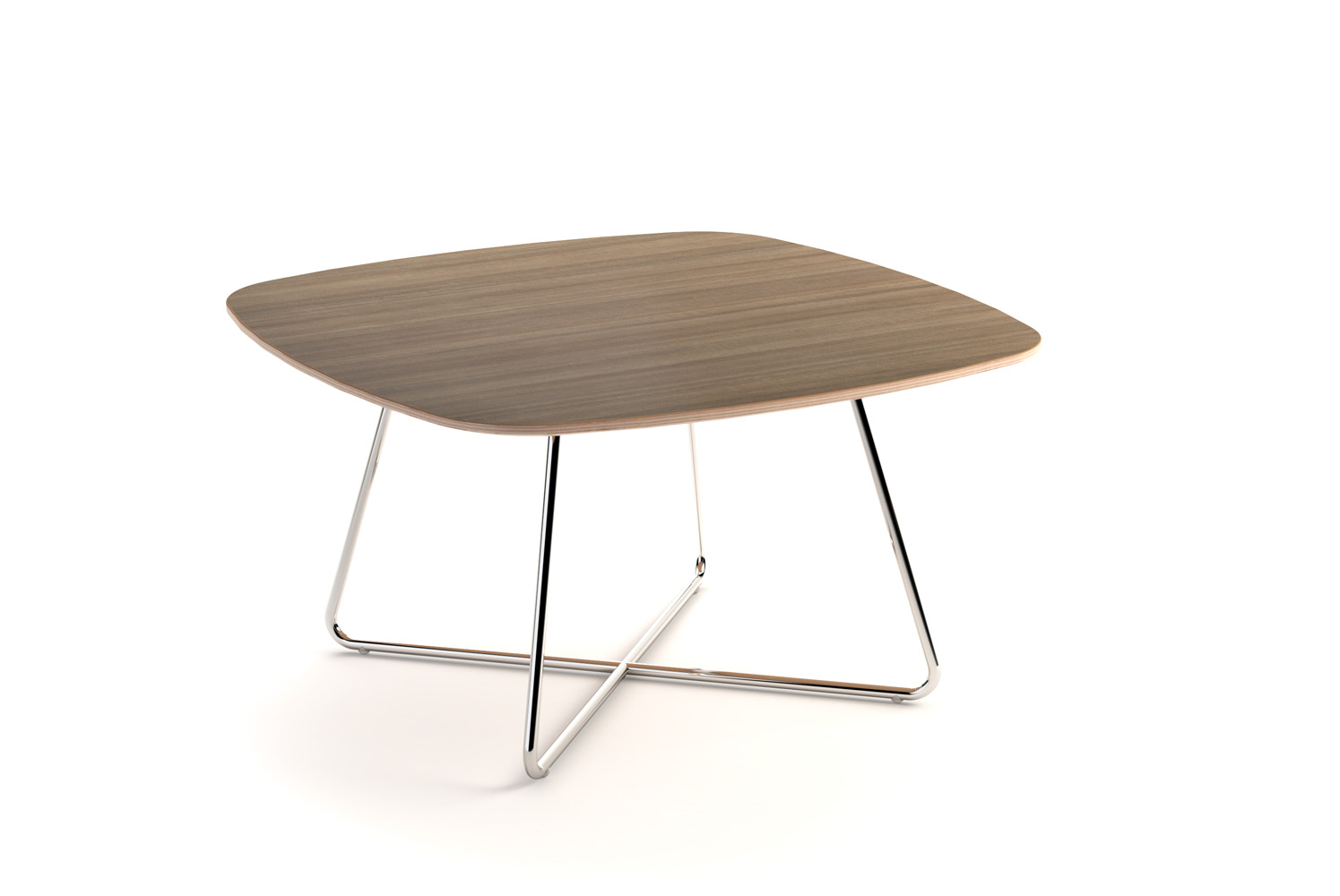 Marlo Occasional Table, Almost Square Top, Multiply
