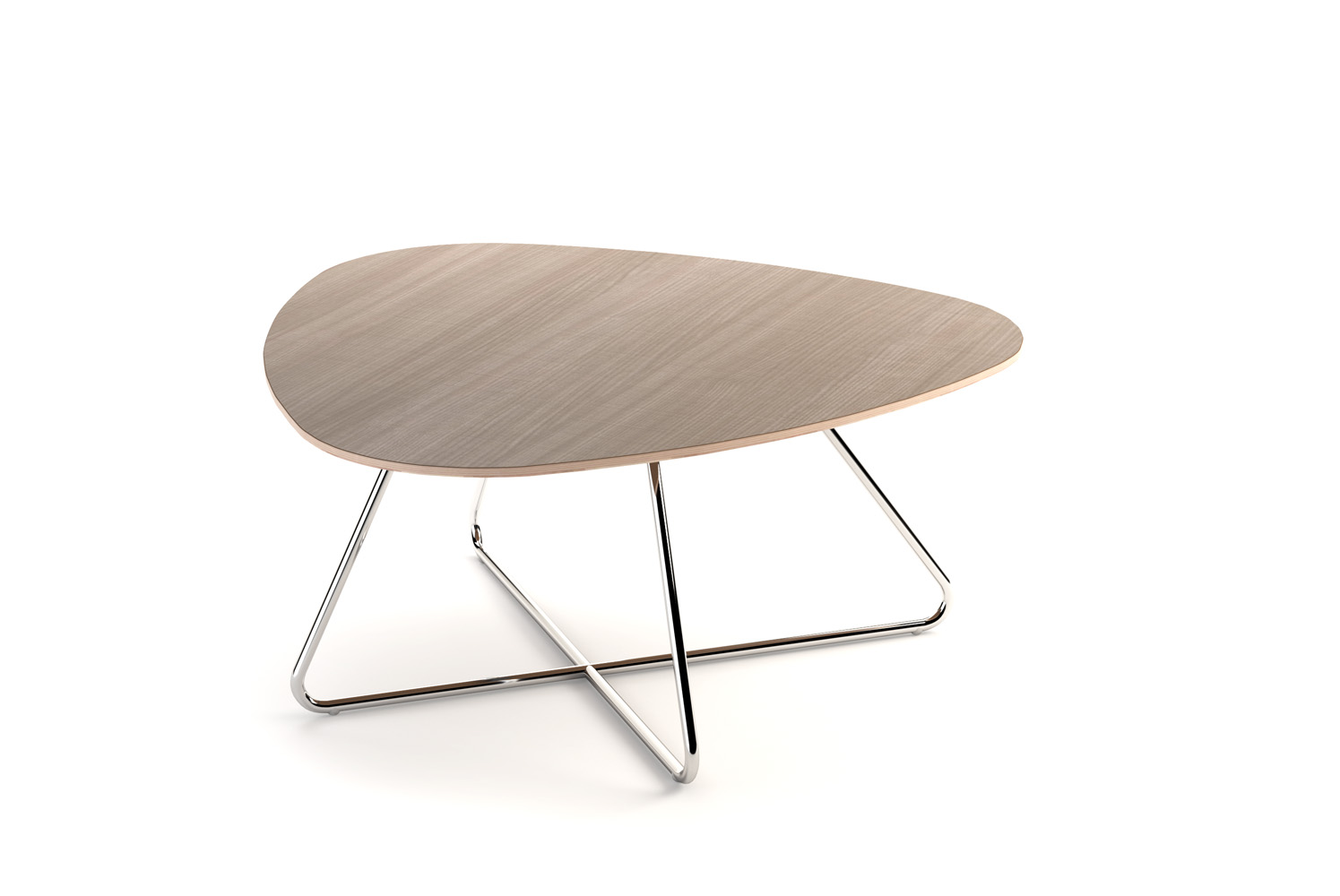Marlo Occasional Table, Round Triangle Shape top