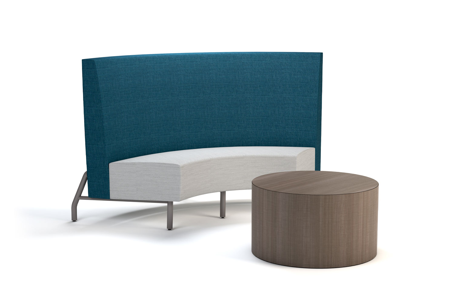 Tivoli 90 Curve with Cube Plus Occasional Table