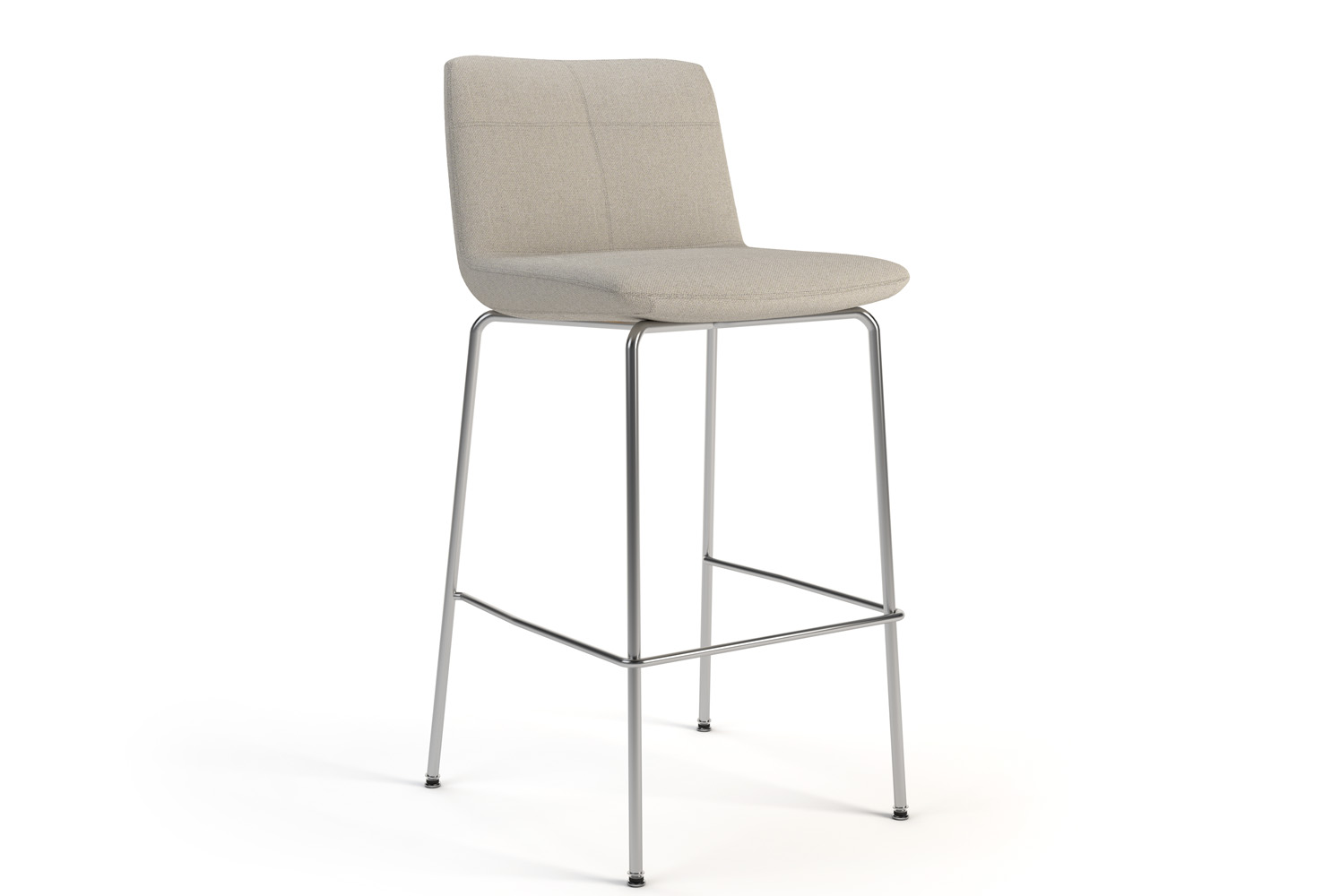 Addy 4 Leg Metal Barstool