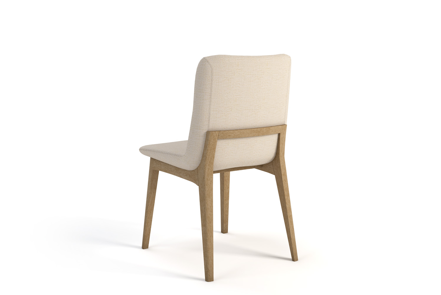 Addy Wood Leg Chair Back View