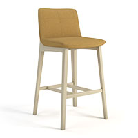 Addy Wood Leg Barstool