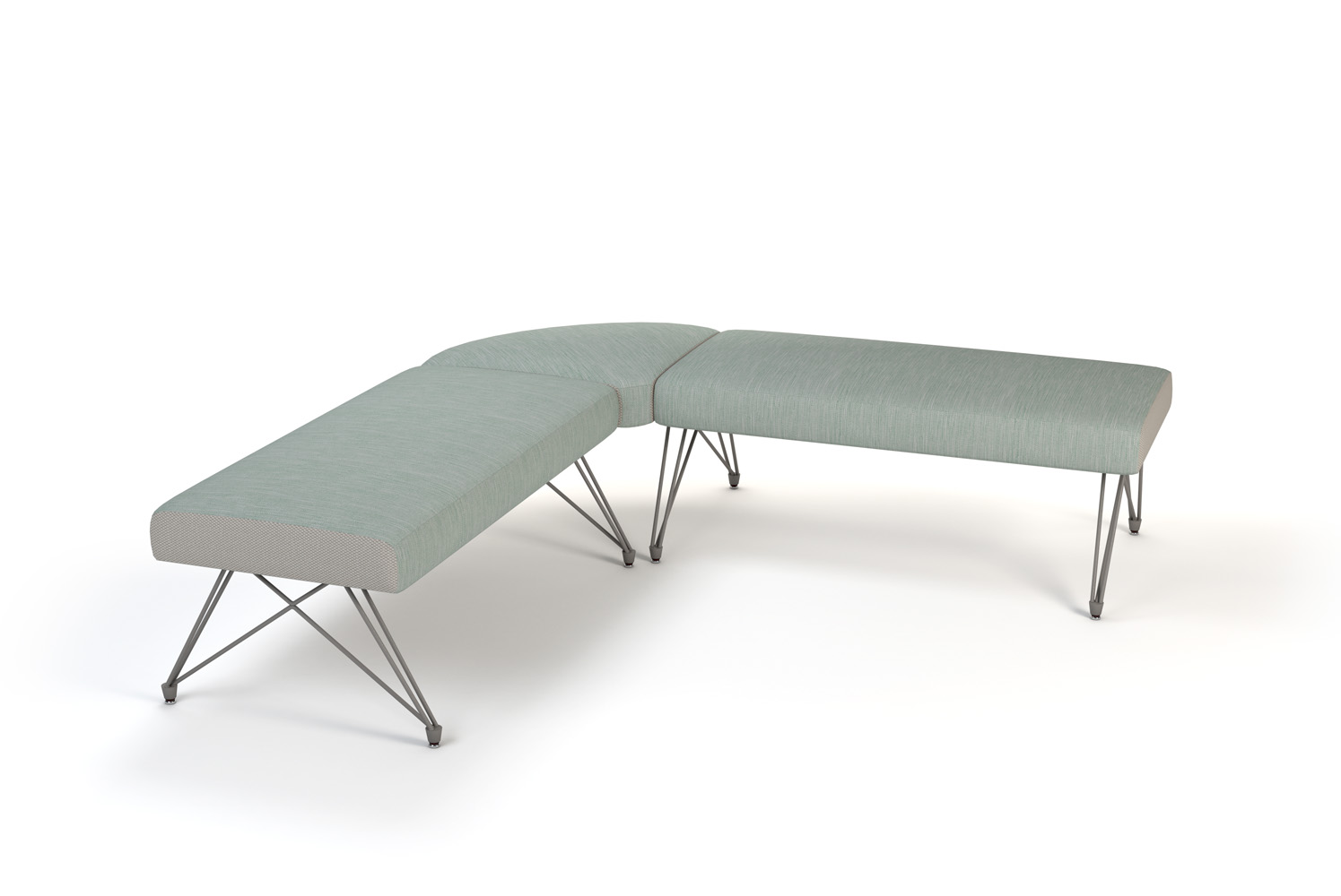 Brody Backless Modular with Corner