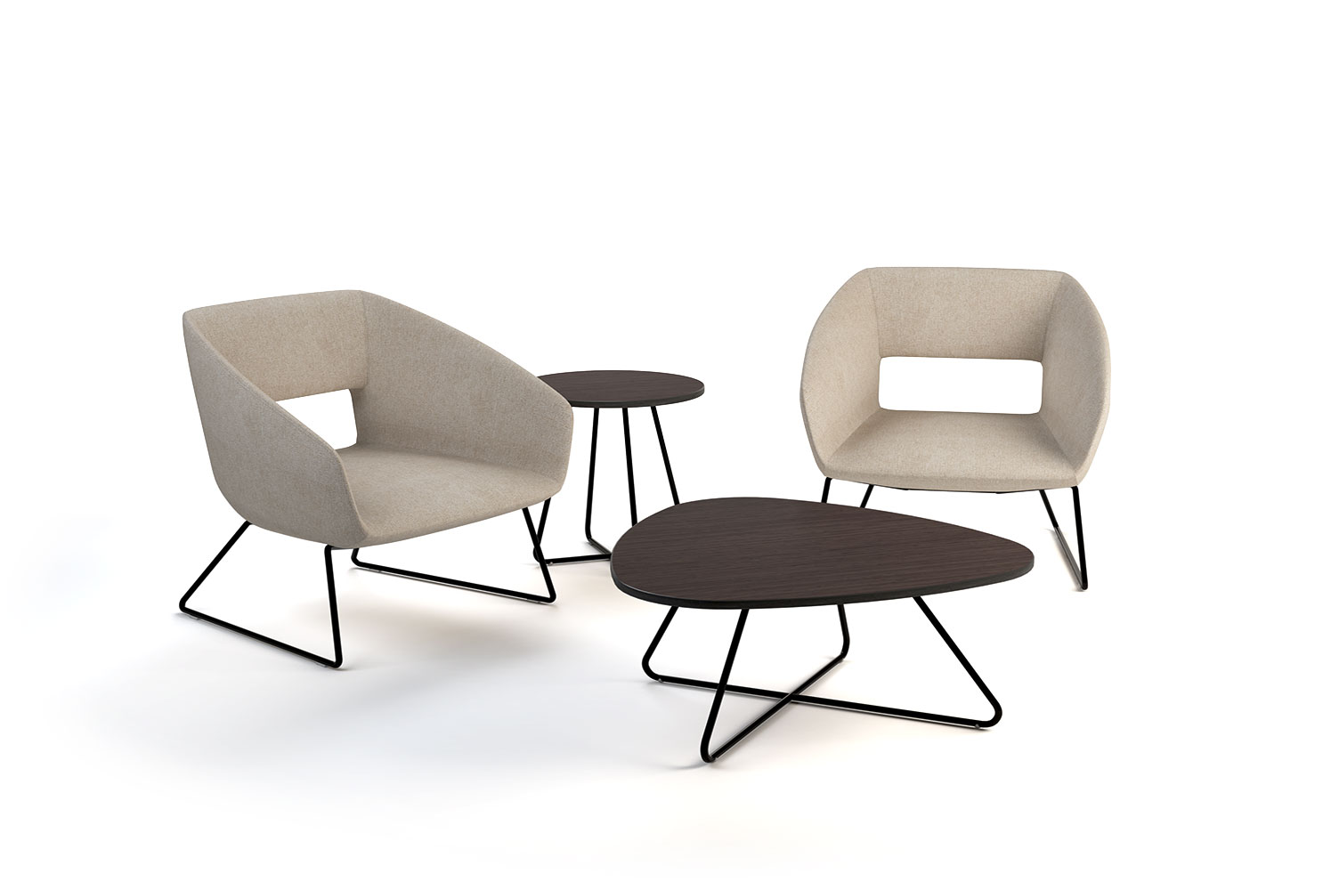 Bryant Lounge Chair with Marlo Configuration