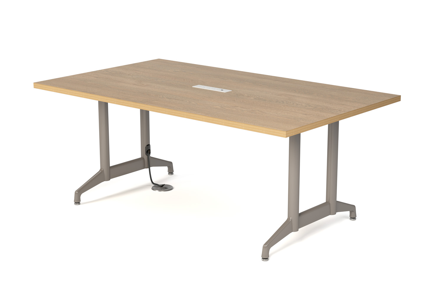 Dakota TT-Base Conference Table with Power Data