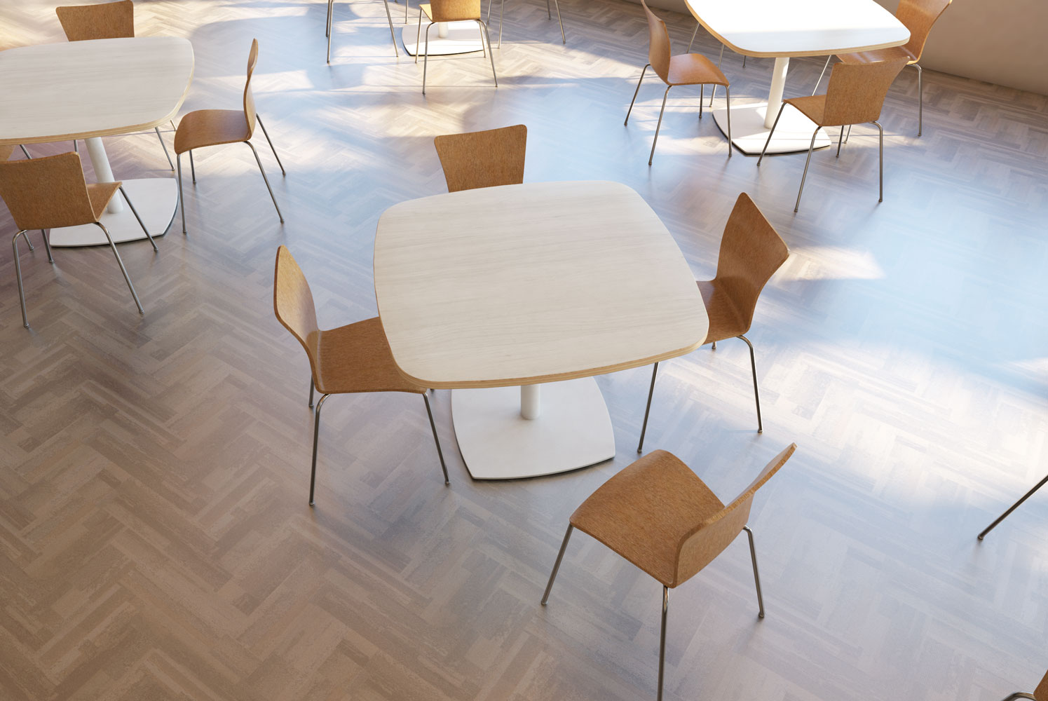 Dalma Cafet Tables Environment