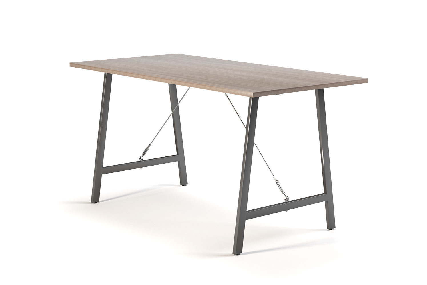 Emma 36x96in 42H Bar Height Table with Optional Cable