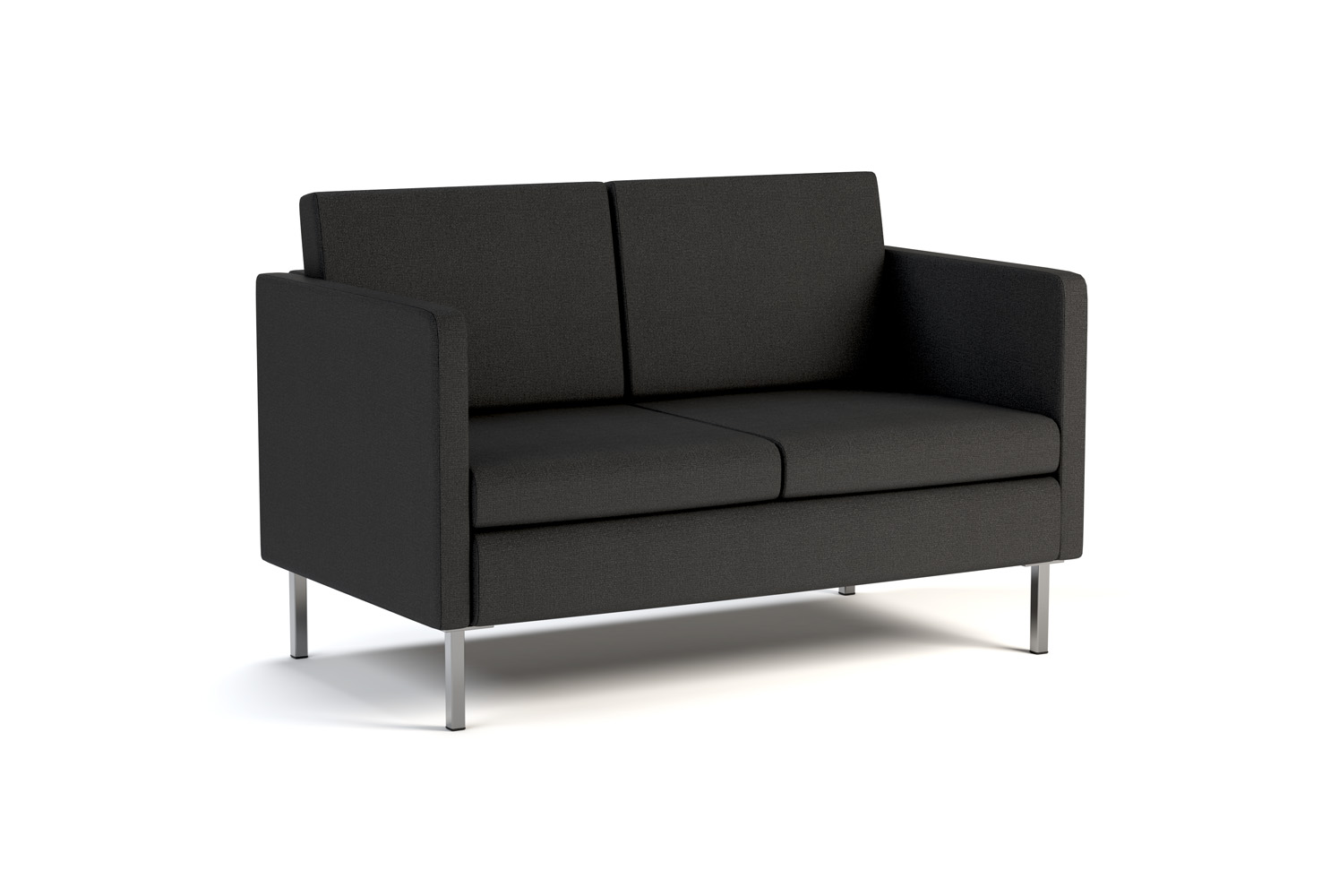 Franky Slim Two seat Lounge, Metal Legs