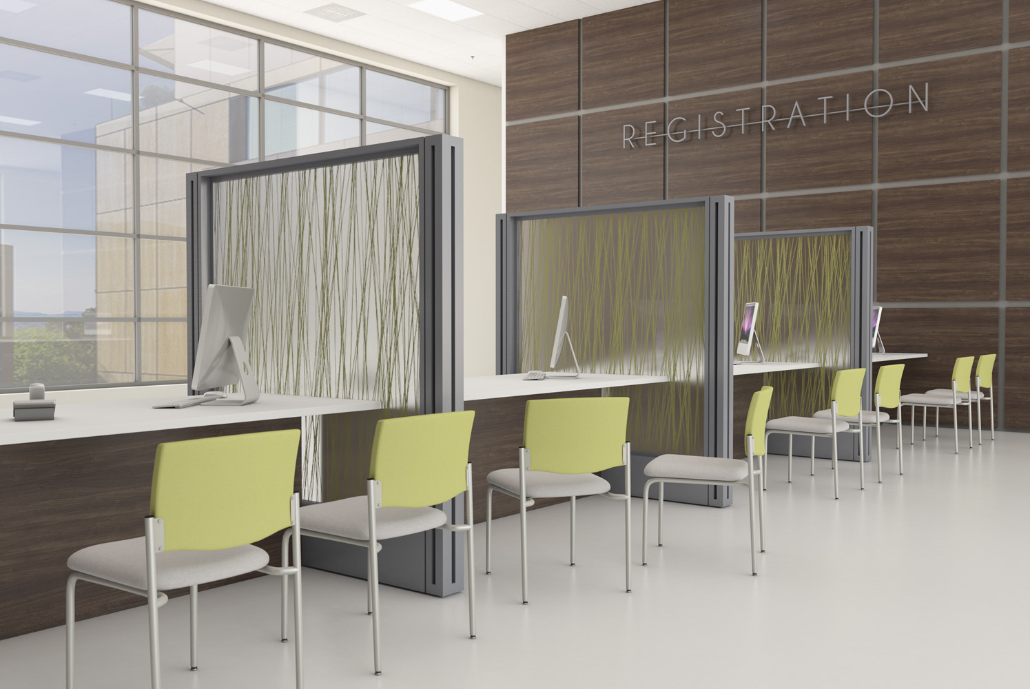 Health Registration Scene, Teriana Chair