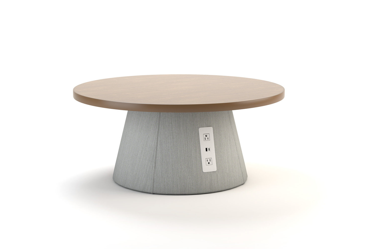Indio 36 inch Diameter Top with power data unit
