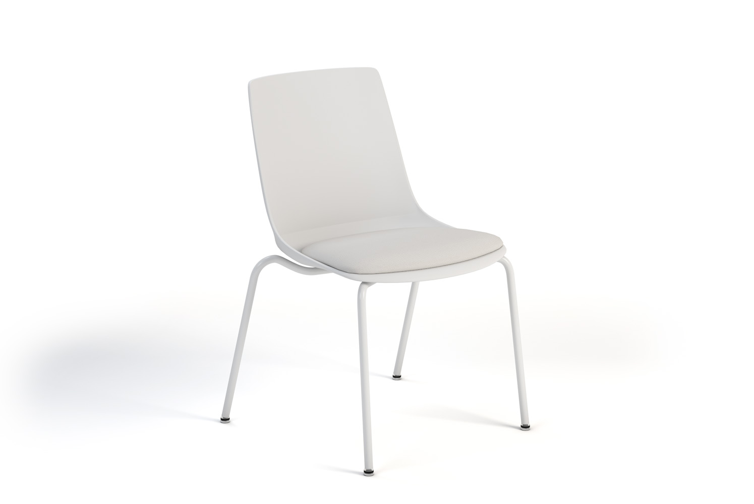 Kayden 4-leg chair with Upholstered Seat Insert