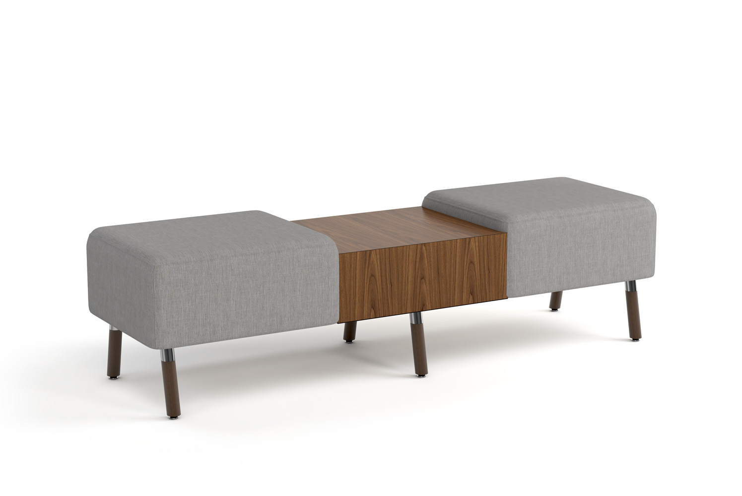 Laguna 66 in Bench with Center Laminate Table