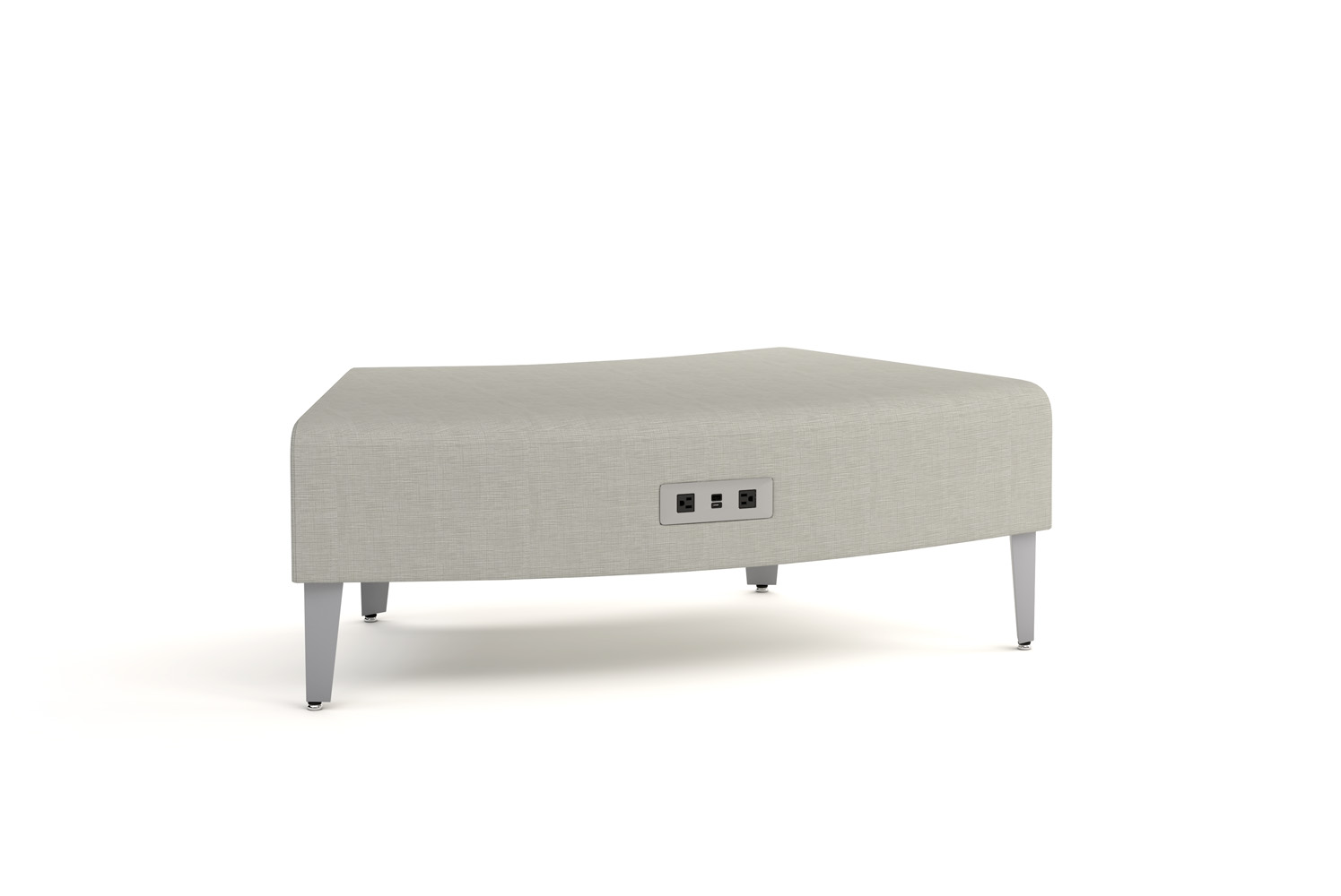 Malibu 45D Backless Curve Modular with Power Data