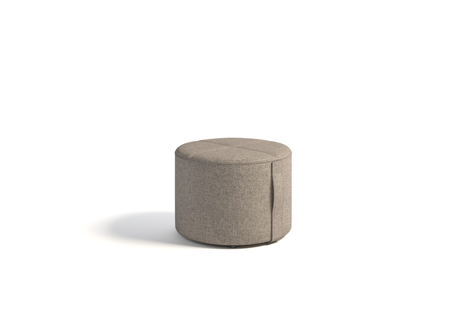 Mia 18x13 Round Ottoman