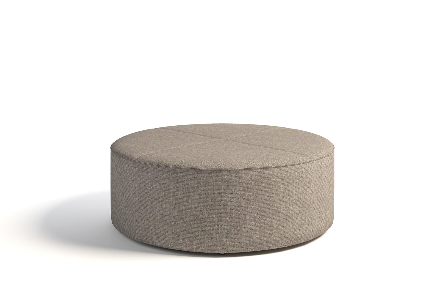 Mia 18x13 Round Ottoman