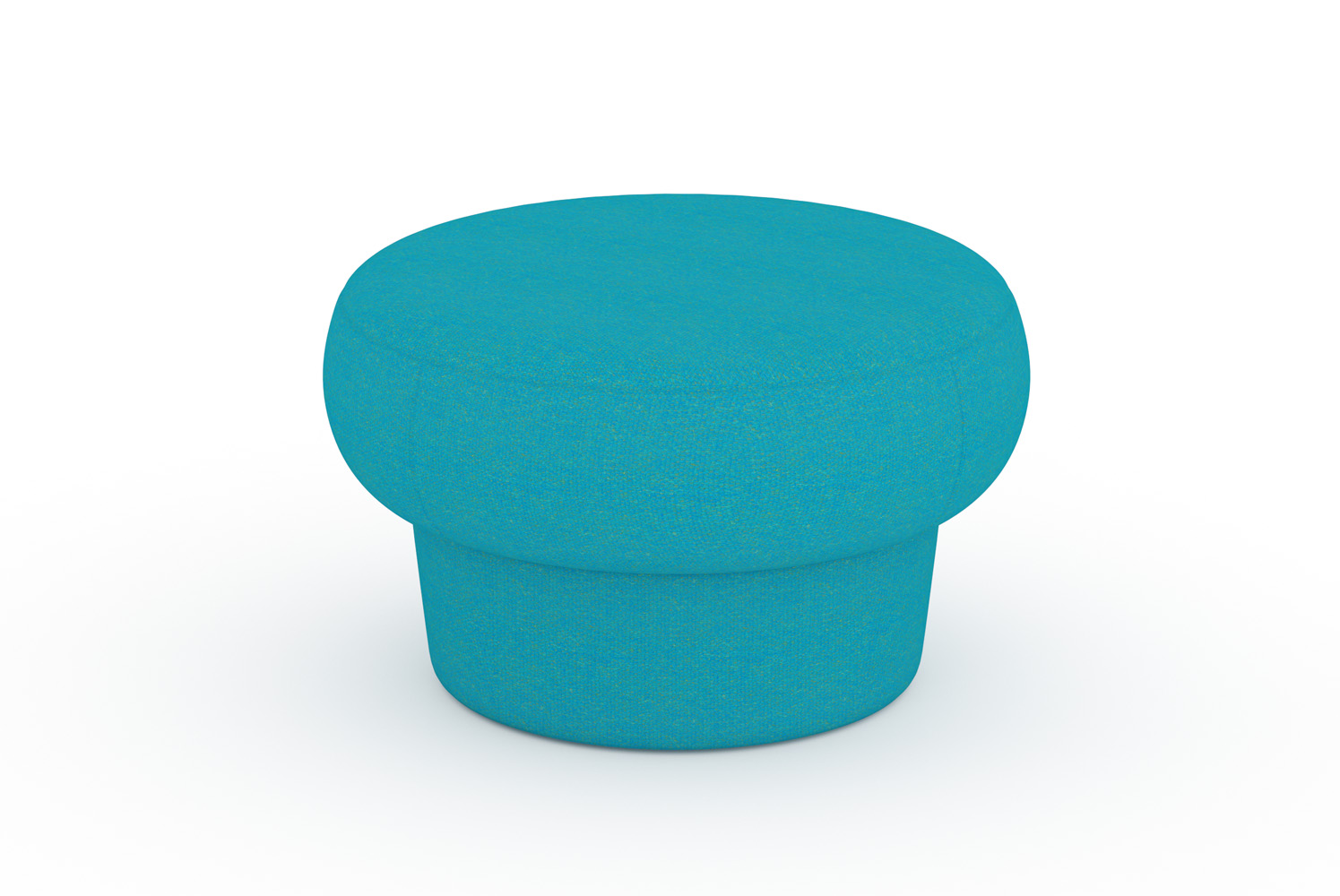 Muffet Ottoman, Blue