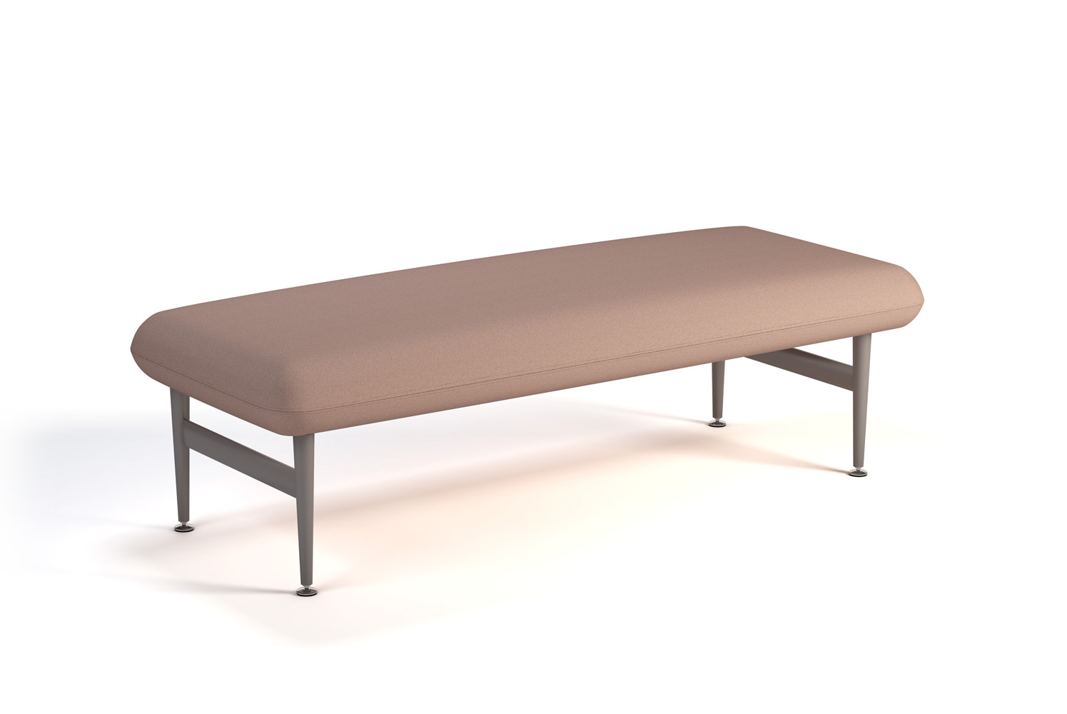 Nikki 60 in Two Seat Straight Bench