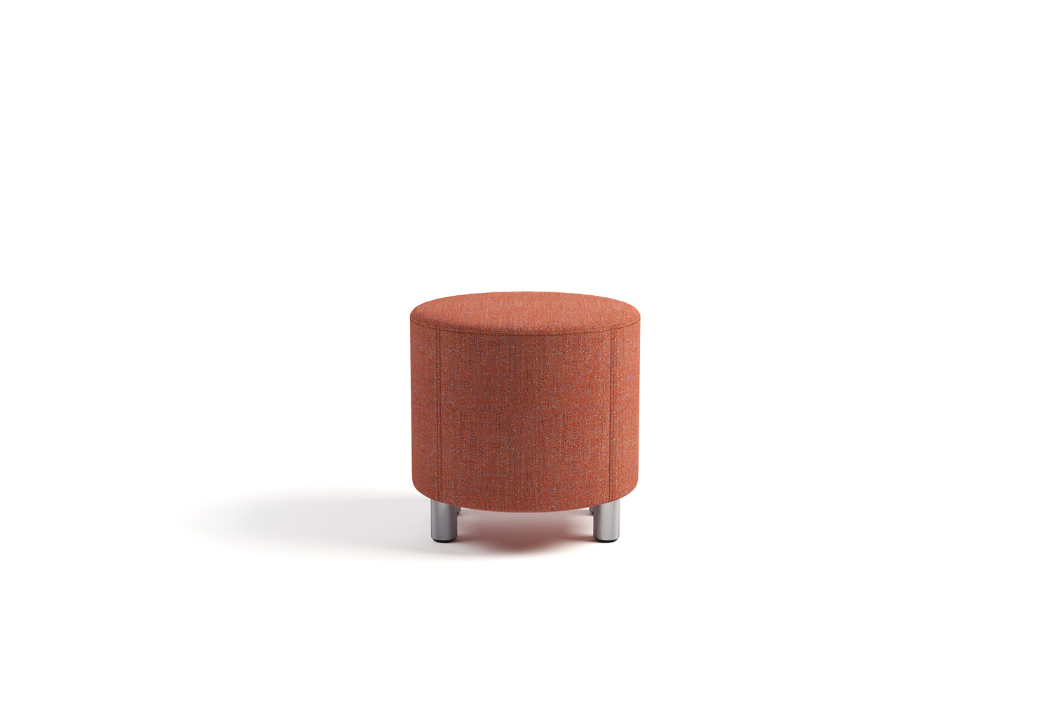 Raven 18 Round Ottoman with Legs