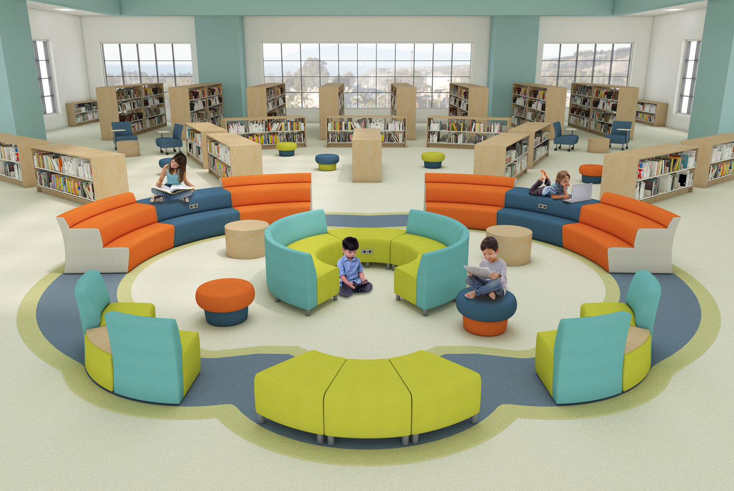Raven Library Environment with Kids