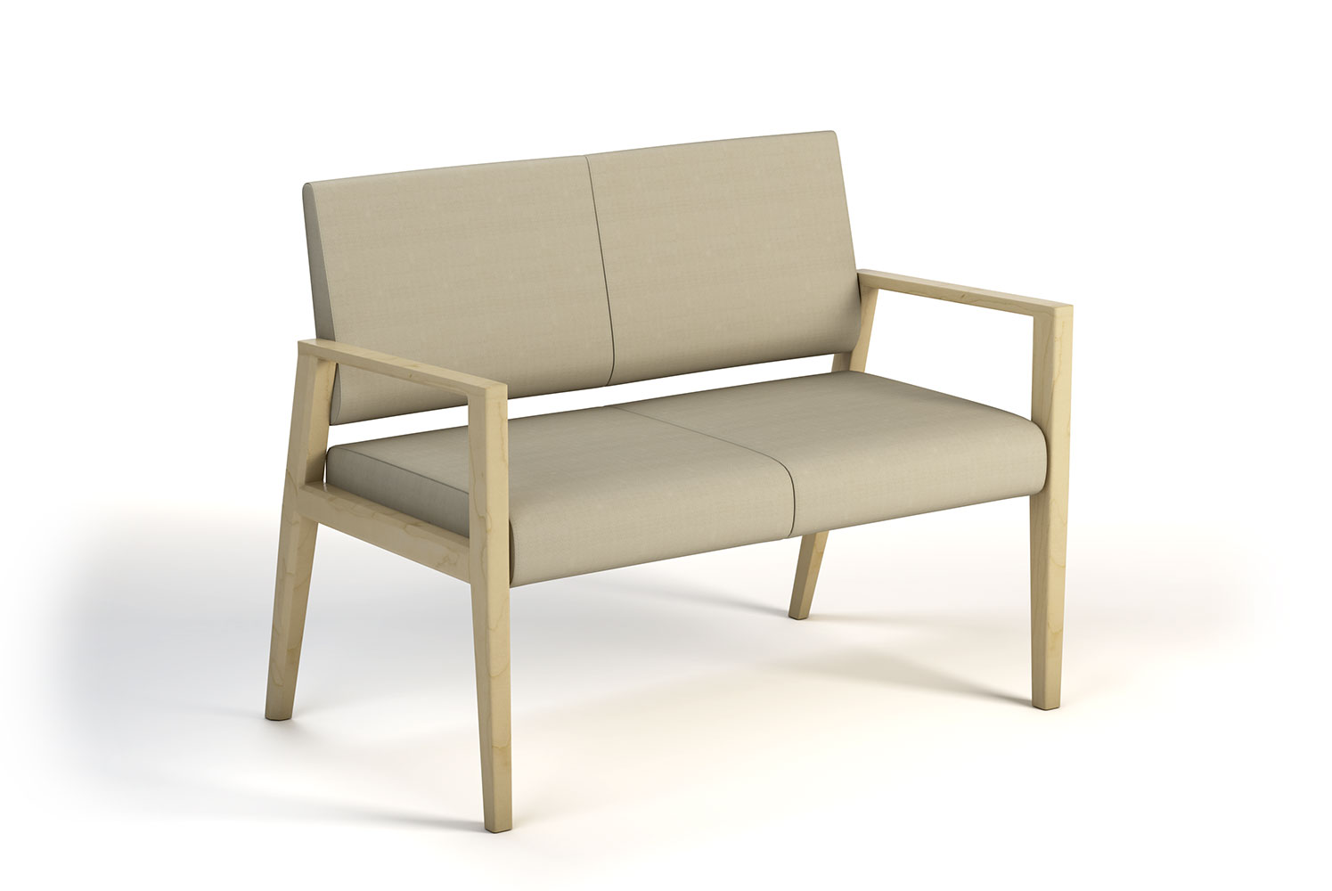 Valencia Wood Two Seat Thin